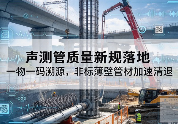 莱州声测管质量新规落地，一物一码溯源，非标薄壁管材加速清退