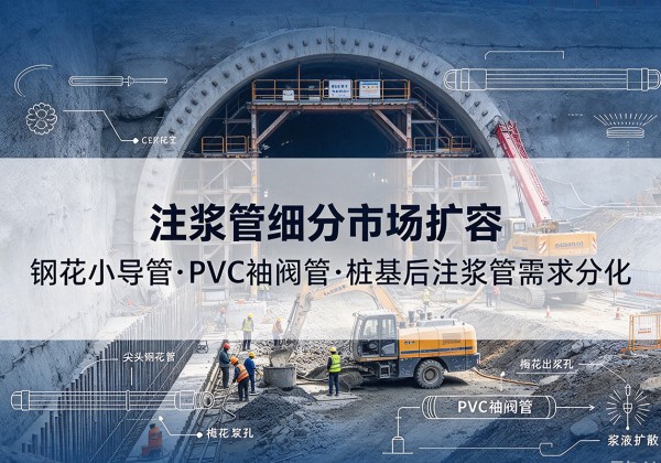 莱州注浆管细分市场扩容，隧道钢花小导管、PVC 袖阀管、桩基后注浆管需求分化