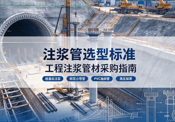 莱州注浆管选型标准